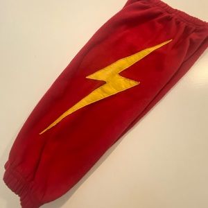 Aviator Nation Kids BOLT ⚡️ Pant in Red